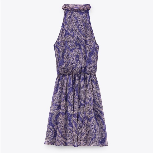 ZARA SHORT JUMPSUIT WITH PRINT - Picture 10 of 11